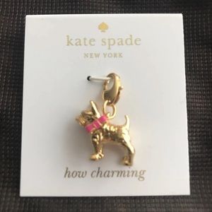 Kate Spade Scottie Dog With Bow Charm